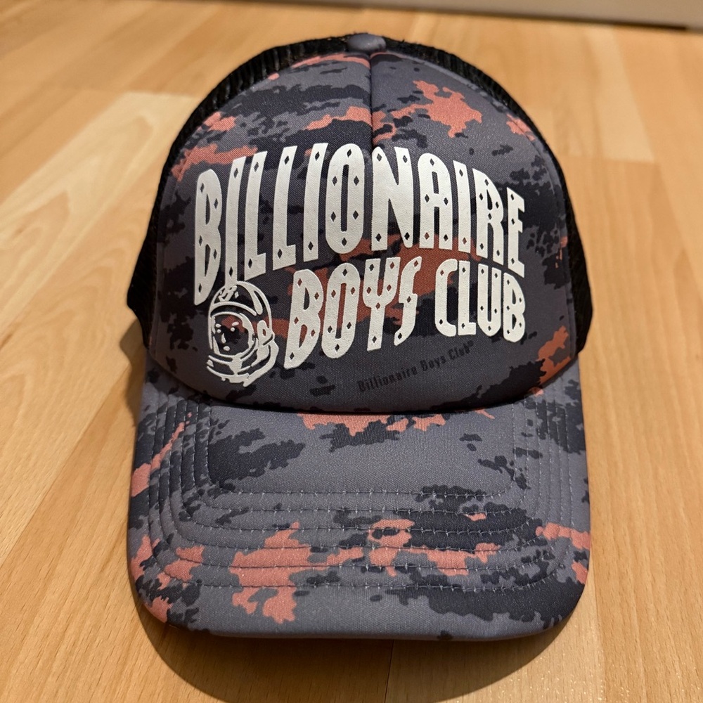 Billionaire Boys Club Grey Camo Trucker Hat